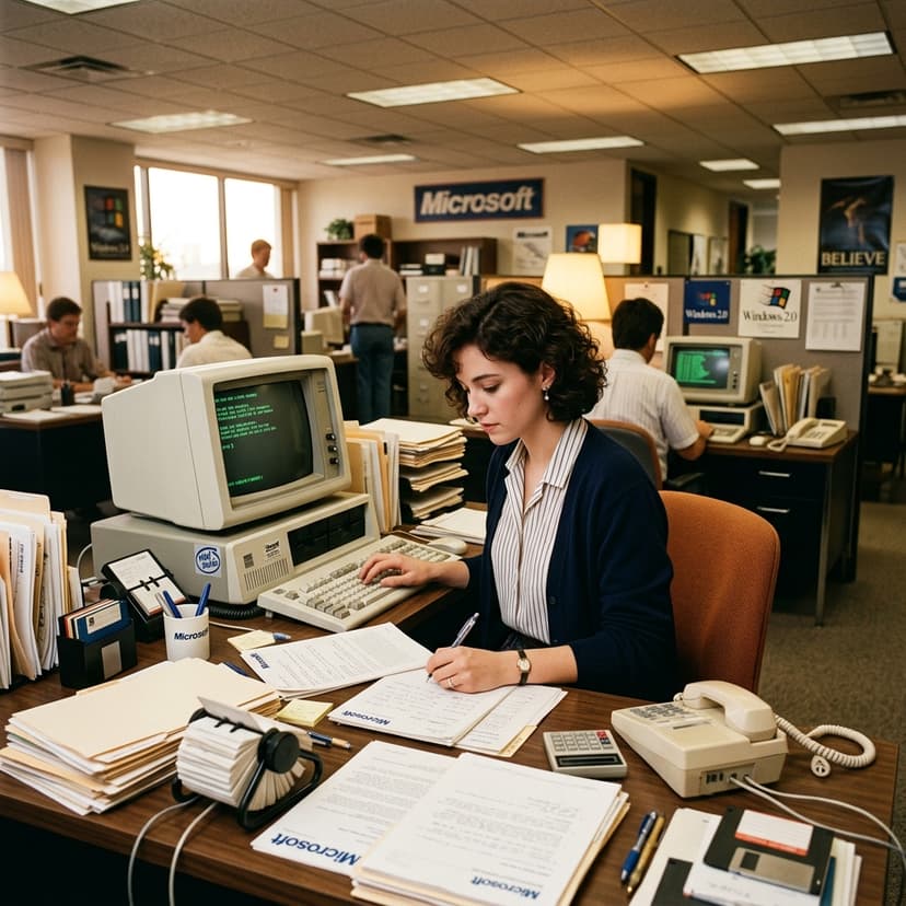 She Took a Minimum Wage Job Answering Phones. Microsoft’s IPO Made Her a Millionaire.